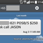 Loan Shark SMS – Fake Loan Deposited