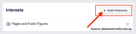 Facebook免费阅读新加坡新闻－Add Interests