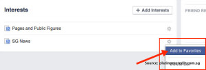 Free SG News Feed on Facebook - Add to Favourites