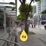 Turn left upon exiting station