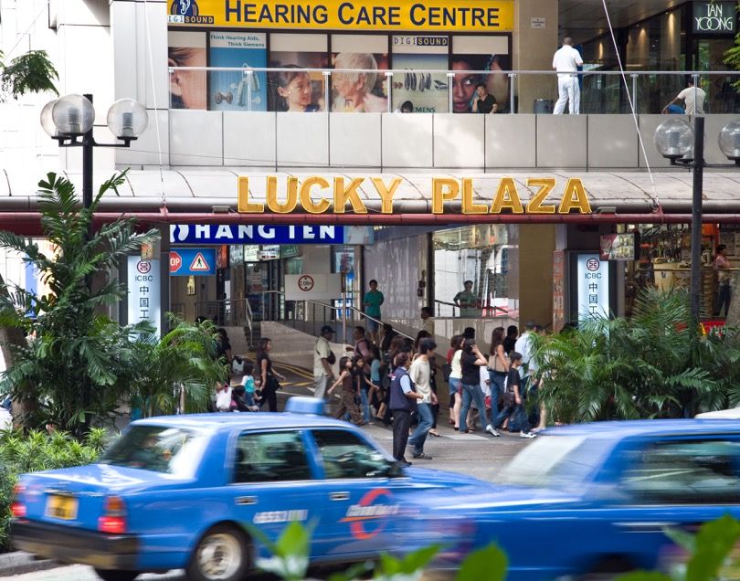 Lucky Plaza by Sam Sabapathy
